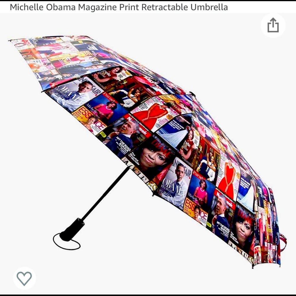 The beautiful Michelle Obama umbrella